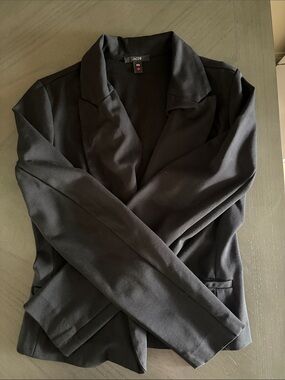 Jacob Black Women's Tailored Open-Front Blazer